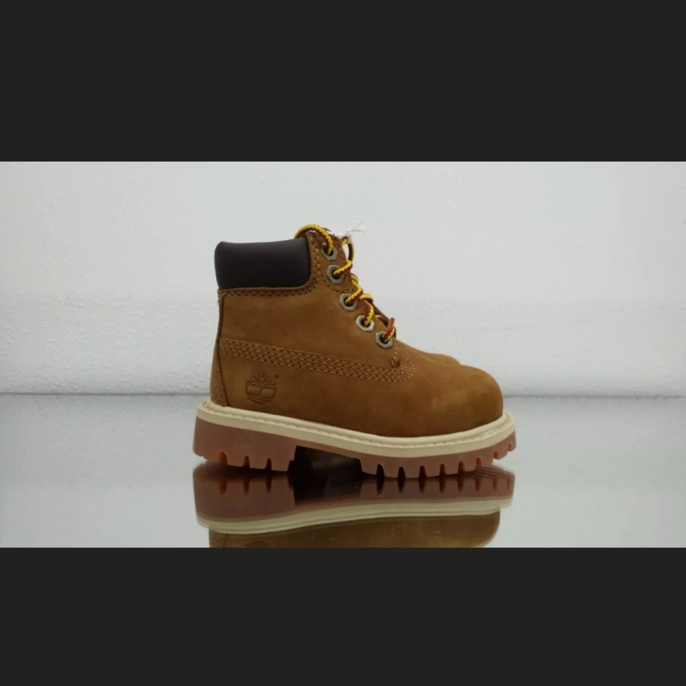 TIMBERLAND TODDLER 6" PREMIUM WATERPROOF BOOT-RUST